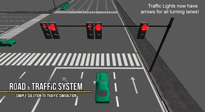 Road & Traffic System - Traffic Light Road & Traffic System - Traffic Lights